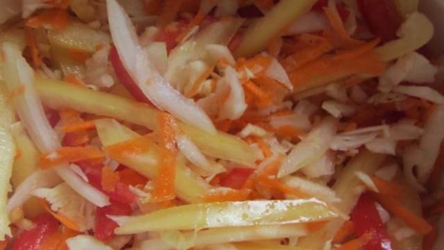 Салат консервированый осенний