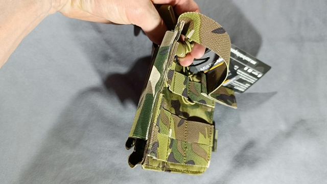 Подсумок двойной для магазина ак Мультикам