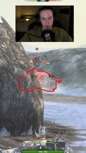 Грамотная игра статистов на СТ (PoV) Tanks Blitz