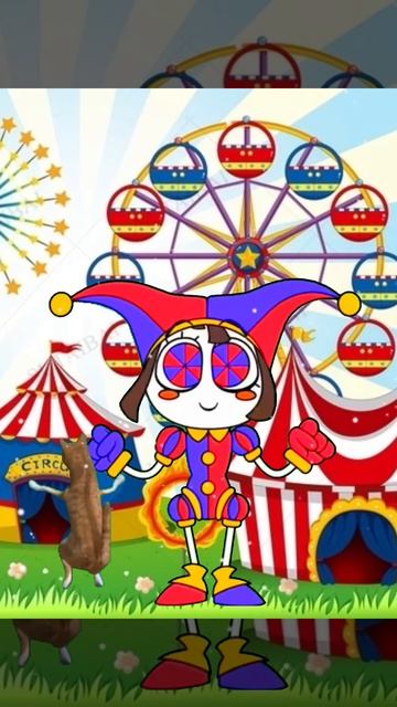 GdmTr057Fl8 - POV POMNI iIs Dancing. The Amazing Digital Circus #animation #theamazingdigitalcircus