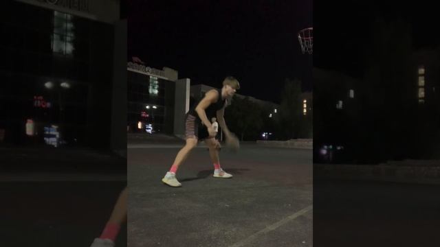 Моя тренировка дриблинга. Баскетбольная тренировка . ?