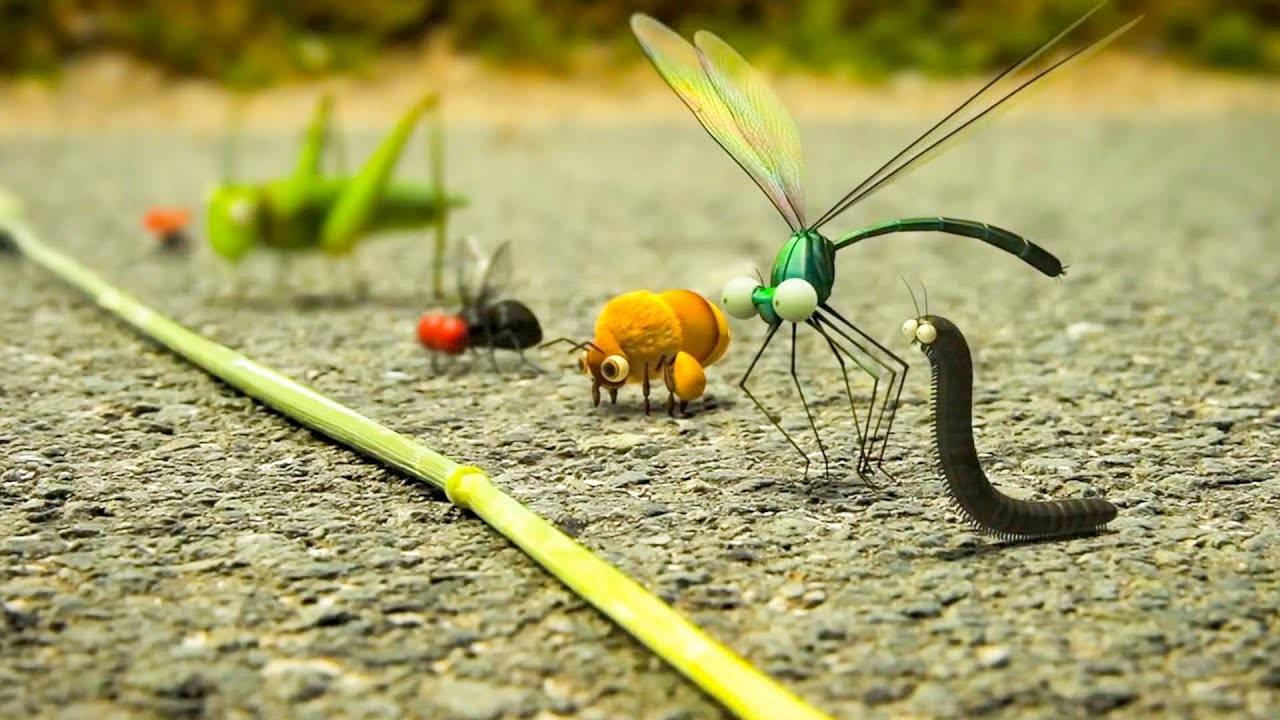 MINUSCULE Клип – "Гонки насекомых" (2012) 🐞🏁