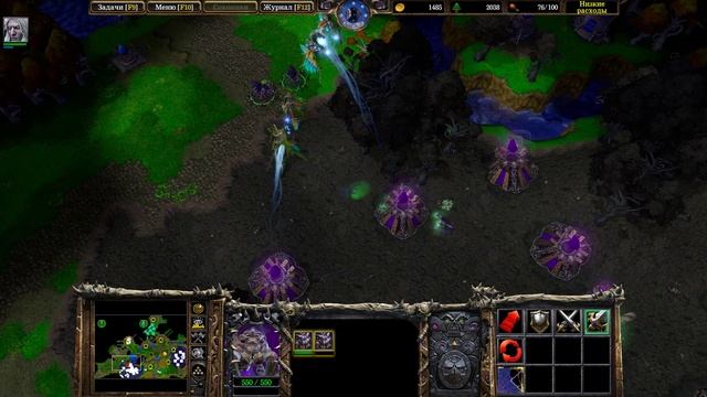 Warcraft III  Reforged №14 ЭТО ВРАТА АДА - час борьбы со Сильваной