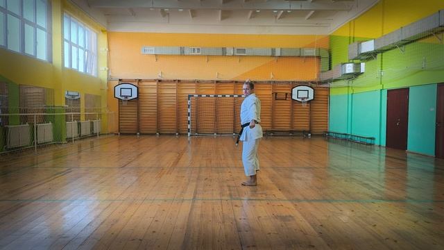 FUDOKAN KARATE kata HEIAN OI KUMI | Ката стиля ФУДОКАН каратэ ХЕЙАН ОЙ