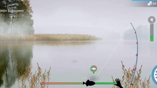My Fishing World озеро  Вабакими угрь.