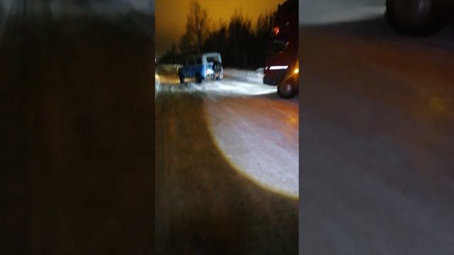 УАЗ в деле+динамическая стропа на 9т.