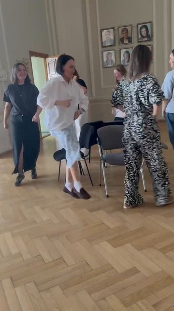 фрагмент разминки
