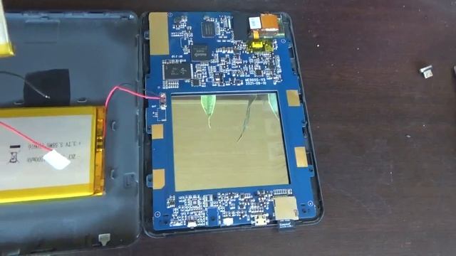 Замена аккумулятора электронной книги Digma K2