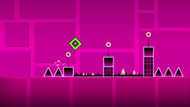 Игра Geometry Dash Lite 1 часть.