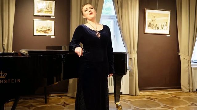 Ольга Антипова исполняет романс Глинки "Я здесь, Инезилья". Фортепиано — Татьяна Железнова