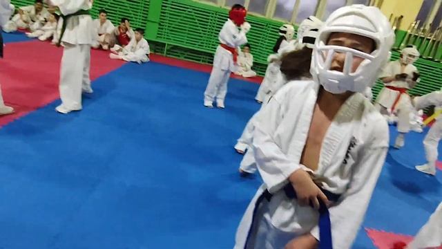 14 бой. Боевые сборы 🤼♂️ Каратэ 🥋 18.01.2025