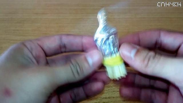 НЕУДАЧНЫЙ ЗАПУСК РАКЕТЫ ИЗ СПИЧЕК