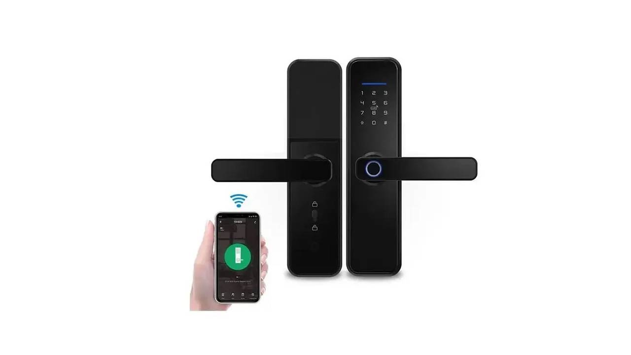 Умный биометрический замок HDcom SL-811 Tuya-WiFi