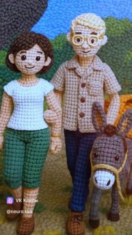 Любимые киногерои в вязаном мире