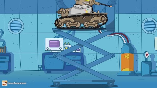 HomeAnimations – Мультики про танки  История Деда - Мультики про танки