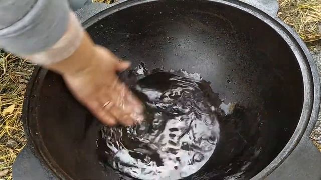 КАК ПРАВИЛЬНО МЫТЬ КАЗАН. ОБСЛУЖИВАНИЕ КАЗАНА.