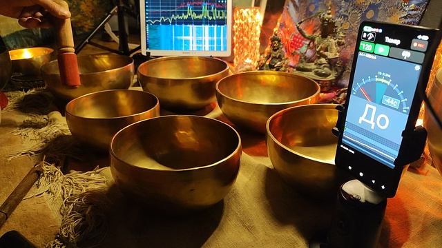 5 МЕТАЛЛОВ НОТНЫЙ НАБОР 7 ЧАШ