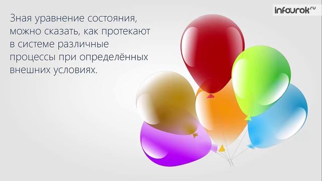 33. Уравнение состояния идеального газа