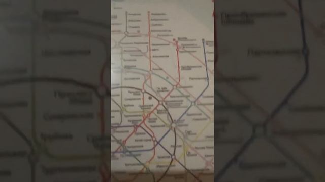Карта метро с музыкой