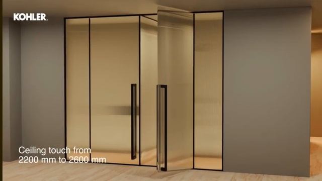 Kohler Brazn Shower Enclosures дизайнерские душевые зоны
