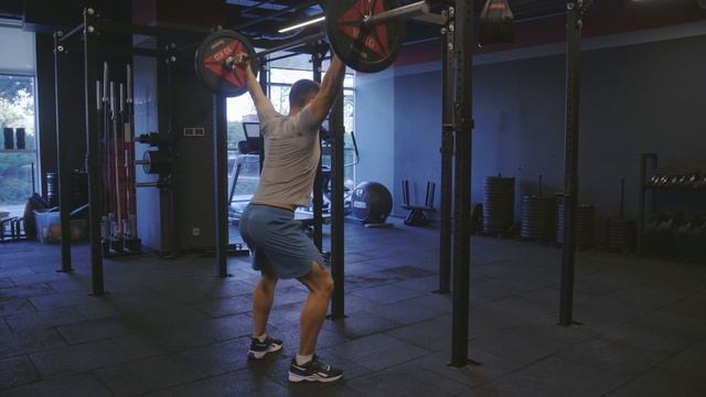 Приседания со штангой над головой/ Overhead Squat
