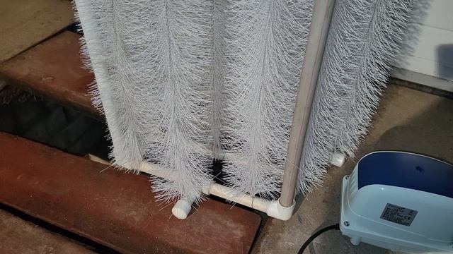 Ершовая загрузка из полипропилена с аэратором, для септика из ж.б колец.