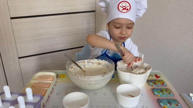 Маленький шеф-повар: десерт своими руками 🍦❄️
