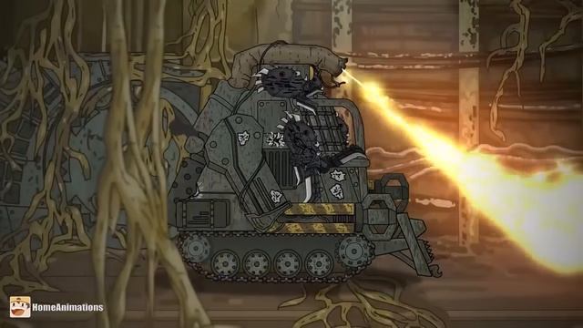 HomeAnimations – Мультики про танки  ВСЕ СЕРИИ ： Безумный ученый в мире Левиафана и Морока + Бонусна