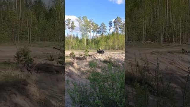 cf moto 450l тест драйв