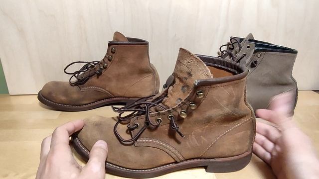 Red Wing из выворотной кожи ч.3. Хвастаюсь результатом, всп