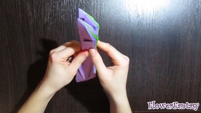 Потрясающий цветок из бумаги/без клея