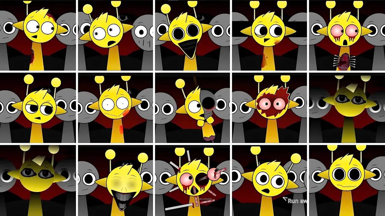 Все Новые Версии с Заменой - От Замены 1 До Замены 15 В Incredibox Sprunki