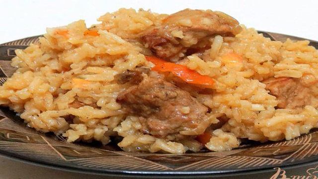 Рис с мясом
