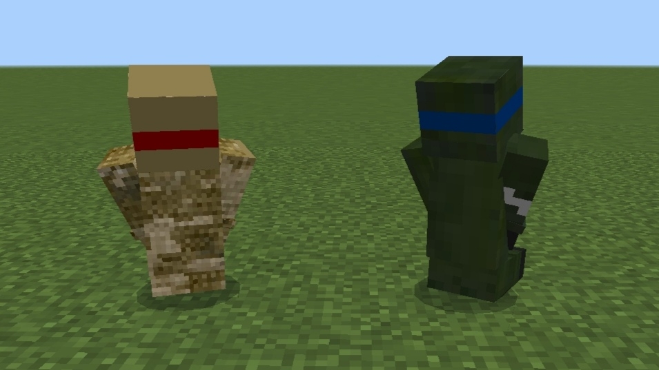 Minecraft PE мод на Военнопленных. | Обзор мода