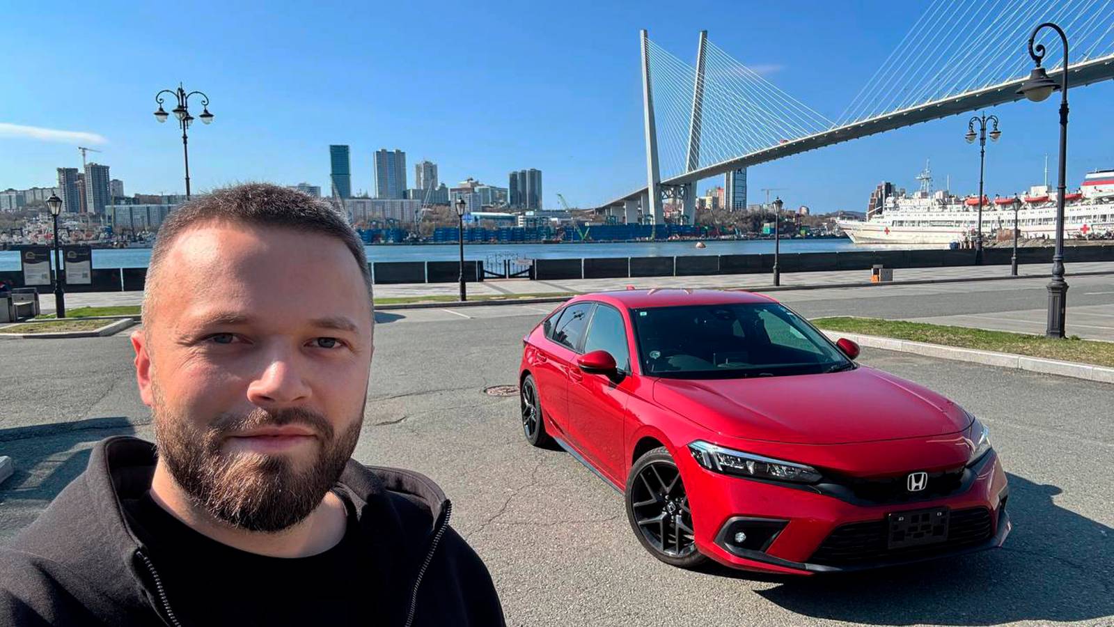 Я купил себе HONDA CIVIC 11. Перегон из Владивостока.