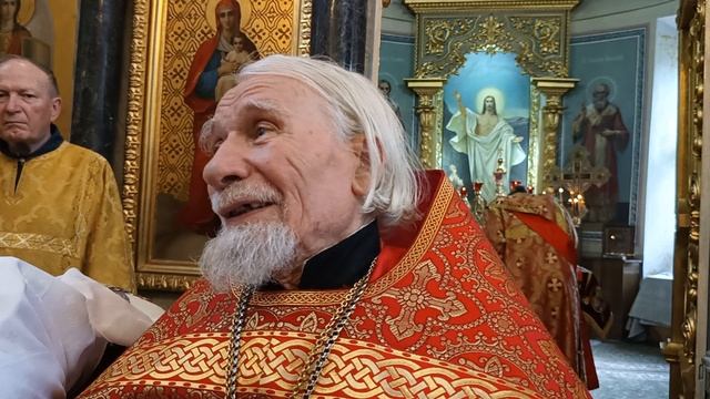 2025☀05☀18☀ Проповедь настоятеля Спасского храма г.Тулы прот.Виктора