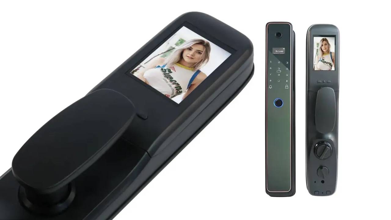 Биометрический кодовый Wi-Fi замок HDcom SL-K-915 Tuya-WiFi