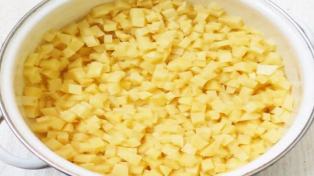 Окрошка на картофельном отваре