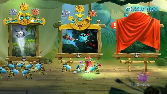 Прохождение игры Rayman Legends - Серия 11 (Назад в Origins)