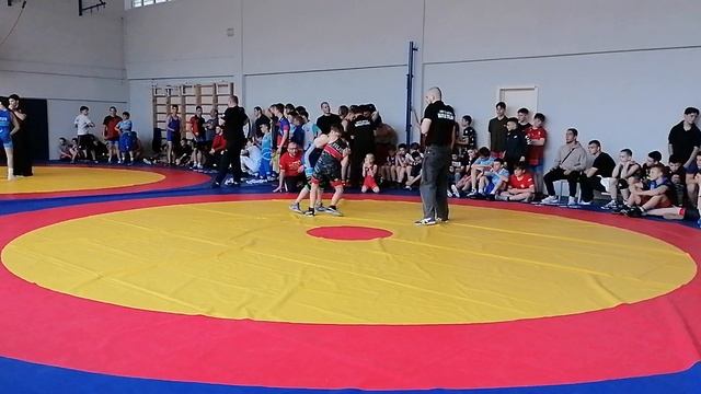 Савельев-Хайитов 35 кг 1 круг Перенство  г. Мариуполь 17.05.2025г.