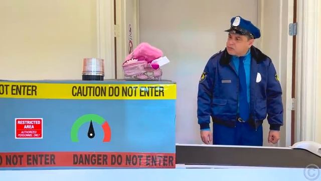 Лайк Настя изучает правила поведения в аэропорту