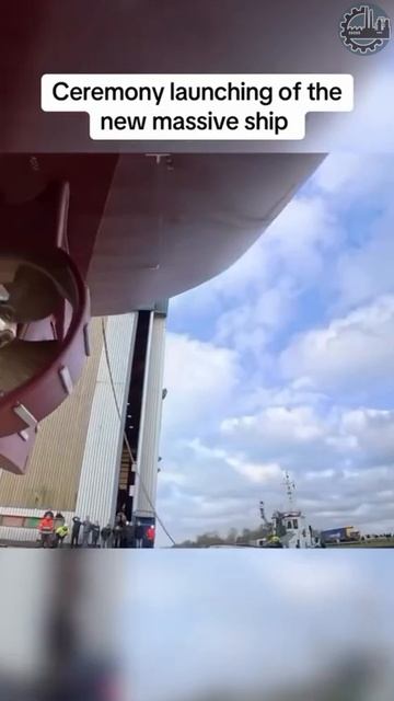 🚢🍾 Церемония спуска на воду нового танкера