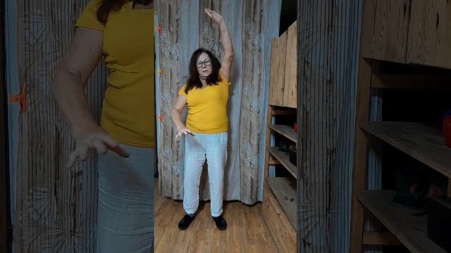 Tai Chi. Warm-up. Stretching the back.Гимнастика для пожилых Тай-Чи.Раз
