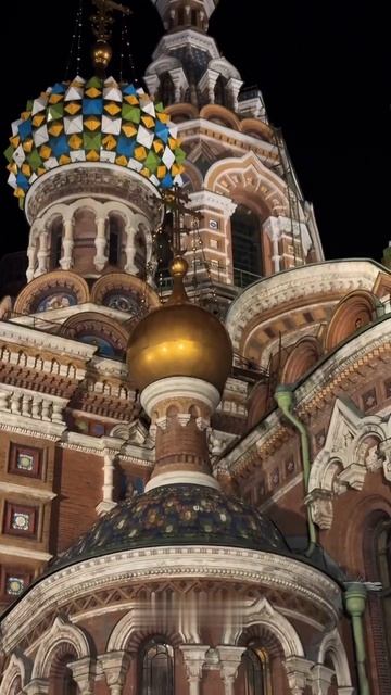 Храм Воскресения Христова на крови́ в Санкт-Петербурге. 😍💓