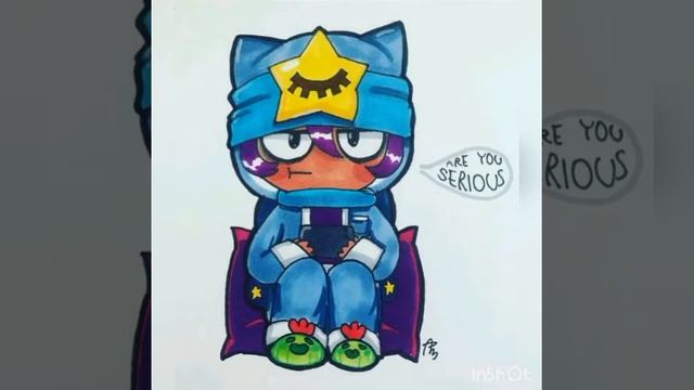 Арты|Шип{Сэнди}/Brawl Stars