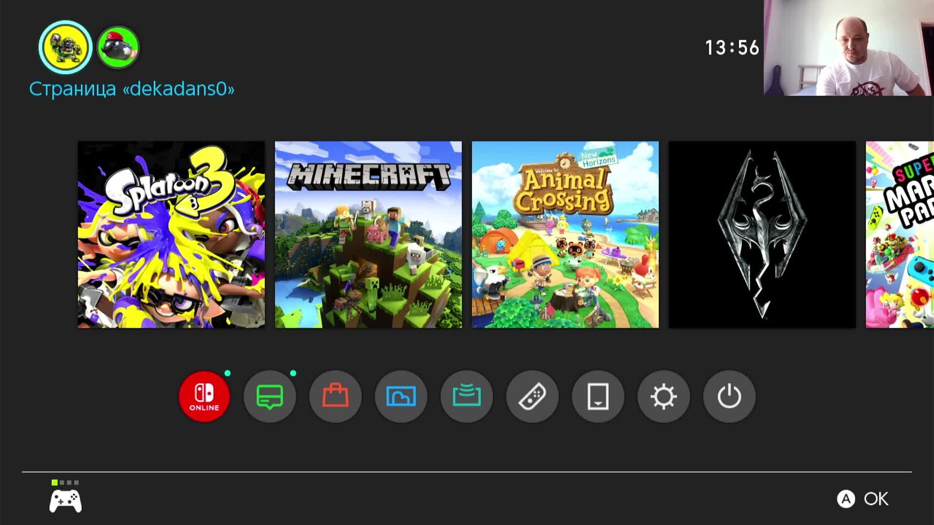 Стрим на nintendo switch Splatoon 3