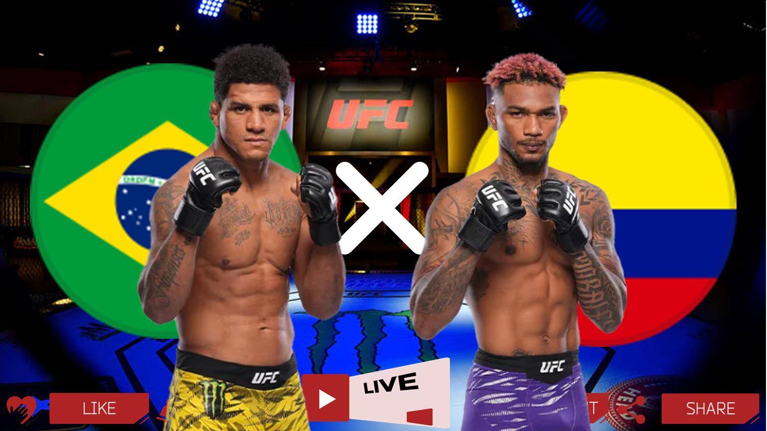 UFC | Гилберт Бёрнс — Майкл Моралес прямая трансляция