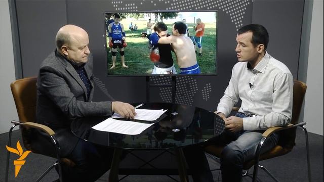 Шматразовы чэмпіён сьвету па тайбоксе Юры Булат / Юрий