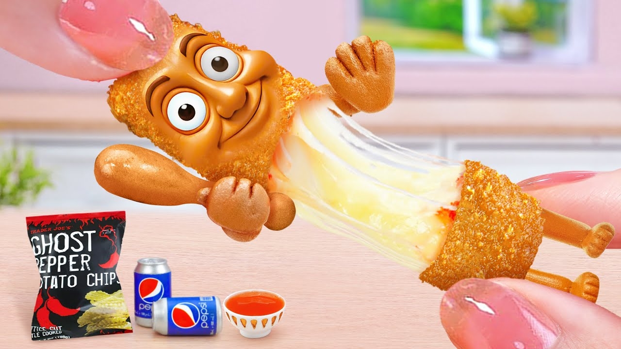 🍗 Омг Тунг Тунг Тунг Сахур 🕺🏻 Лучшие рецепты мини-фастфуда с жареной курицей 💗