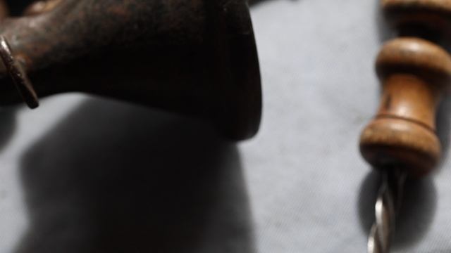 Круглопалочная головка для заточки конца деревянной палки на конус.